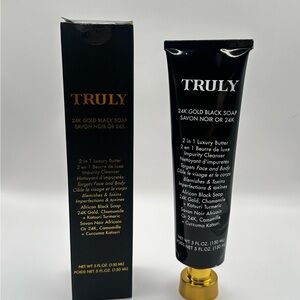 TRULY Black and Gold Body Wash Luxurious Design